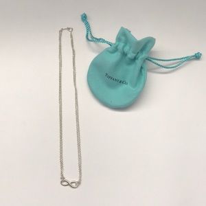 Authentic Tiffany & co. Infinity Necklace